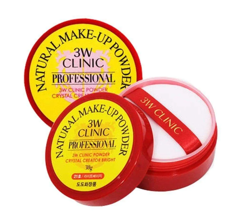 3W CLINIC Natural Make-up Powder,1pc