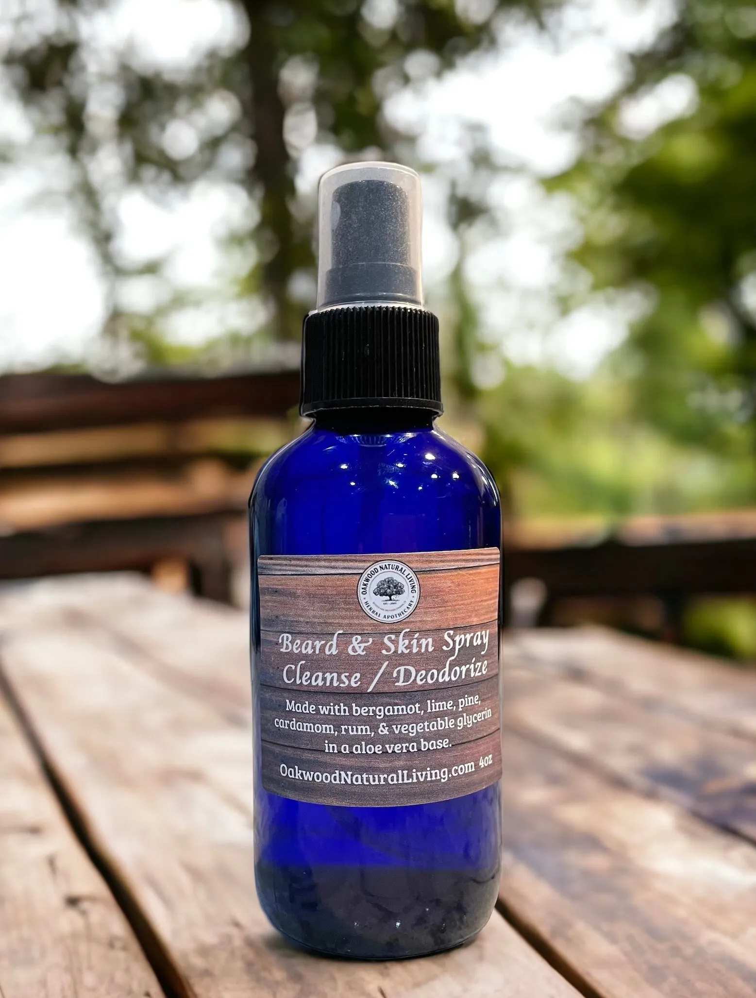 Beard & Skin Spray  (Cleanse & Deodorize)