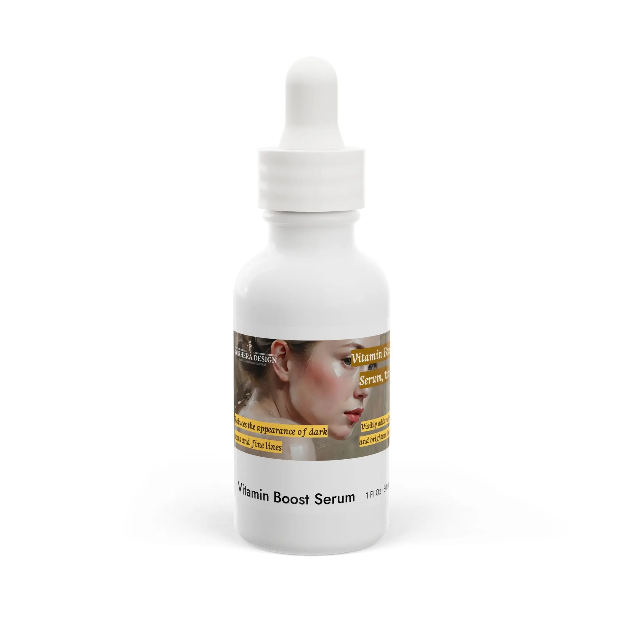 Brightening Face Serum With Vitamin C, E  - Vitamin Boost Serum, 1oz