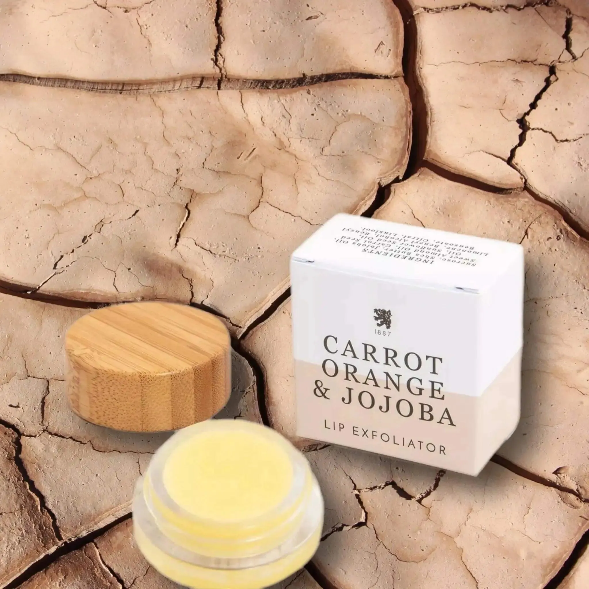 Carrot, Orange And Jojoba Lip Exfoliator