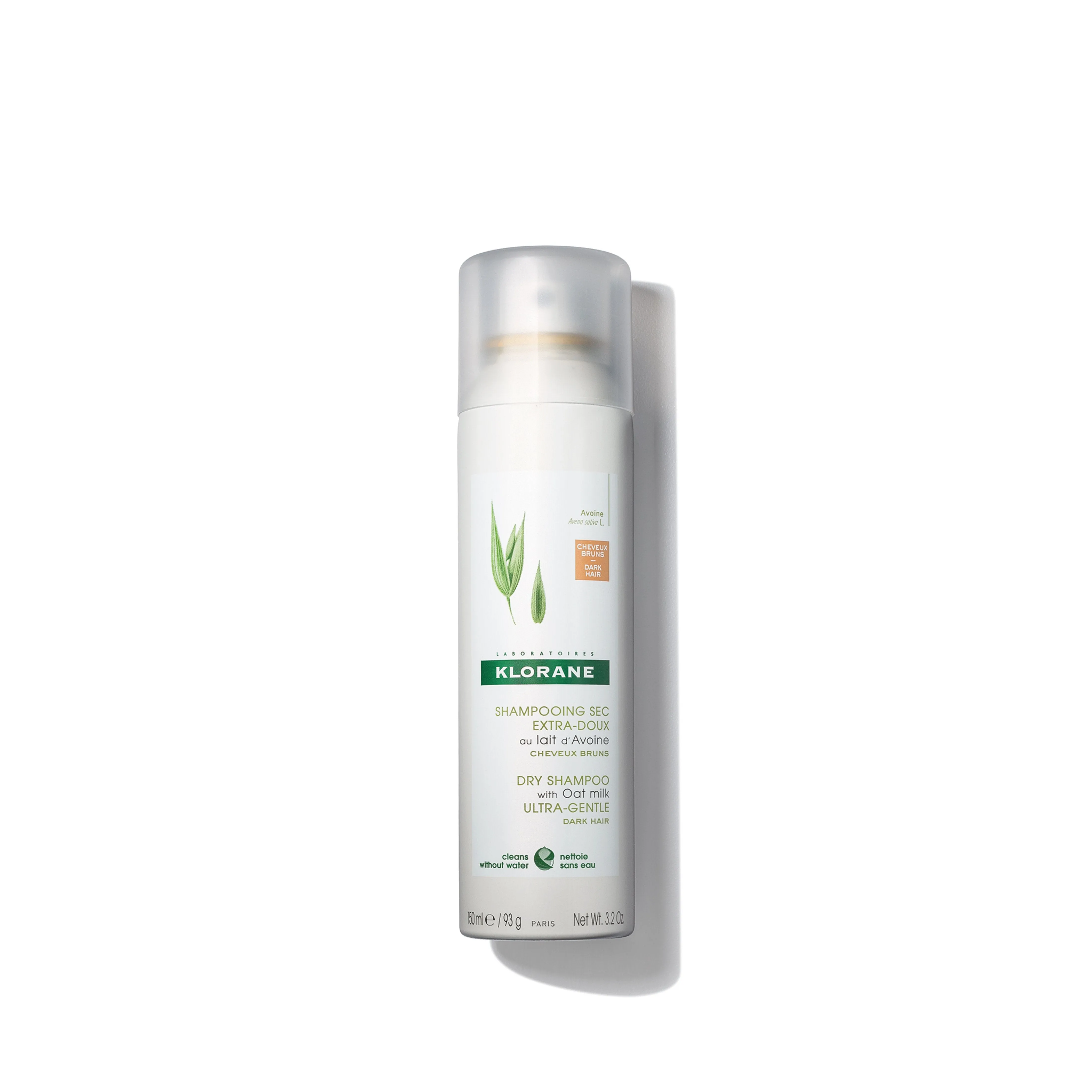Dry Shampoo with Oat Milk - Dark hair