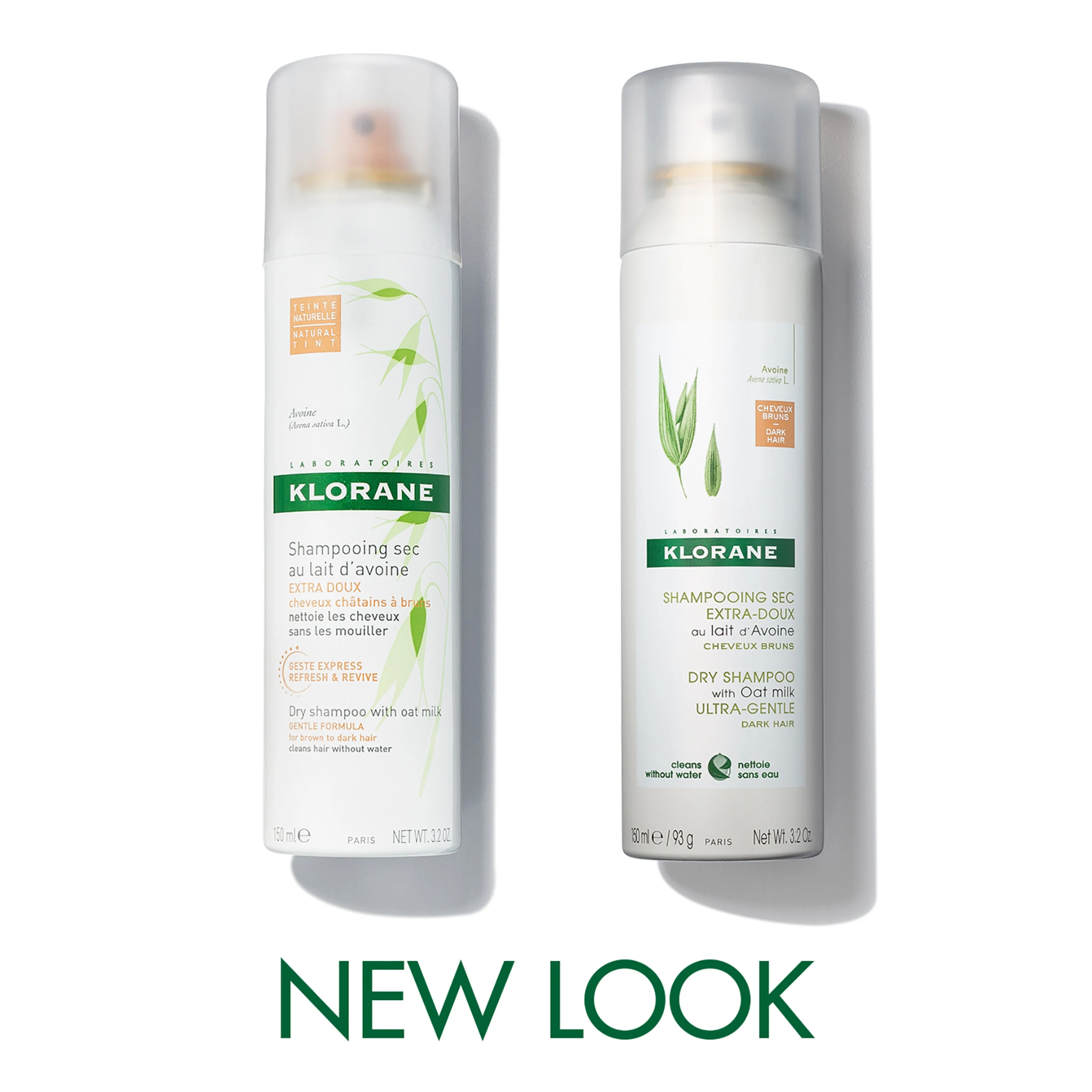 Dry Shampoo with Oat Milk - Dark hair