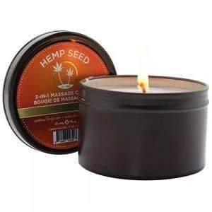Earthly Body Hempseed 3-in-1 Massage Candle
