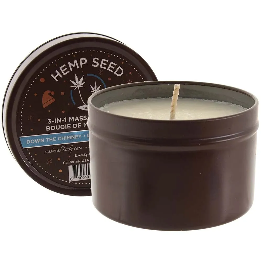 Earthly Body Hempseed 3-in-1 Massage Candle
