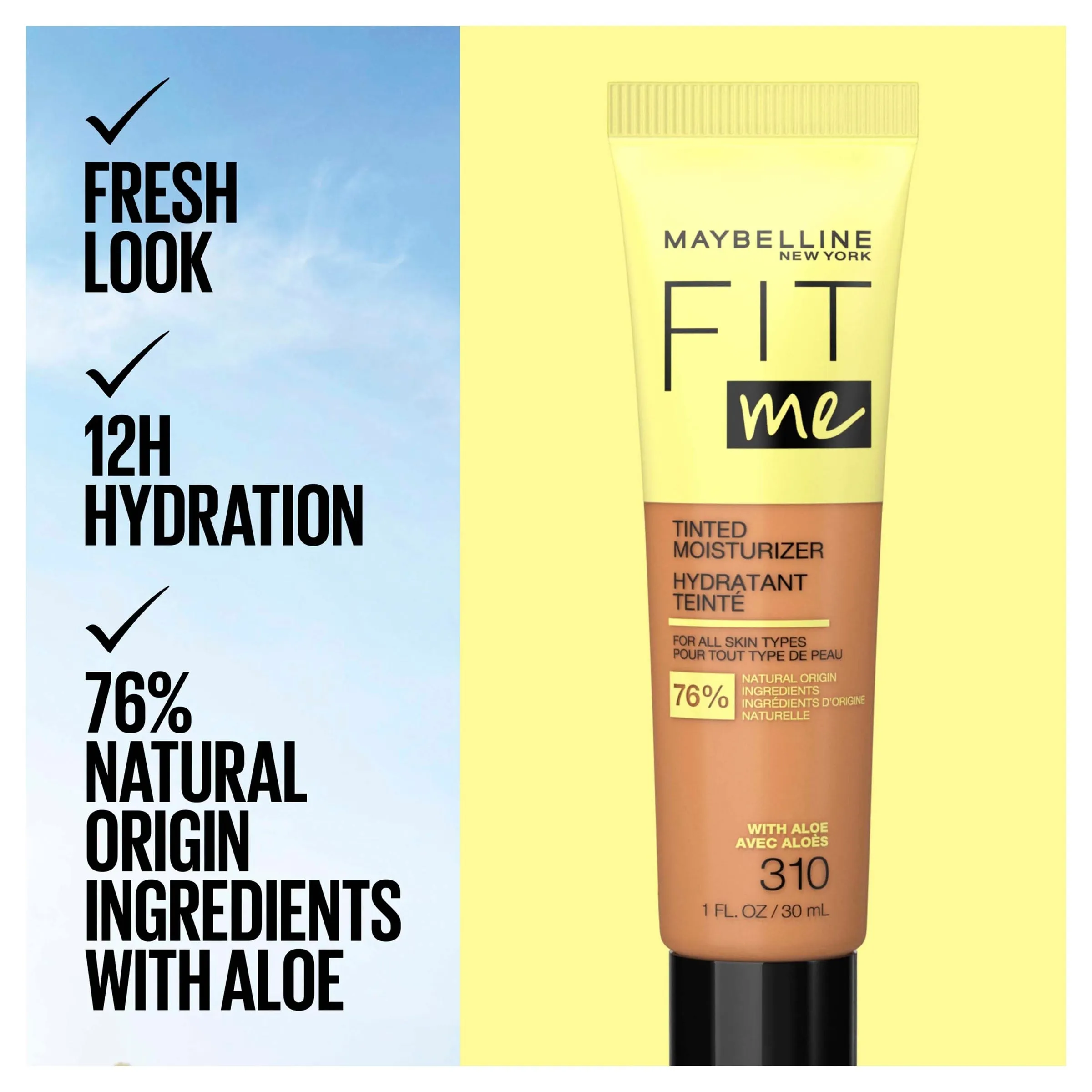 FIT ME TINTED MOISTURISER 370 30ML