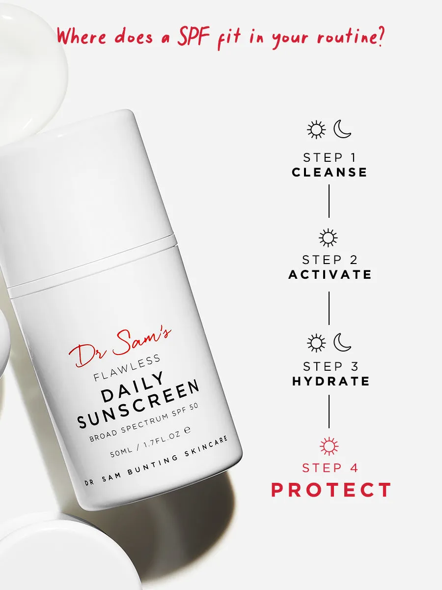 Flawless Daily Sunscreen SPF 50