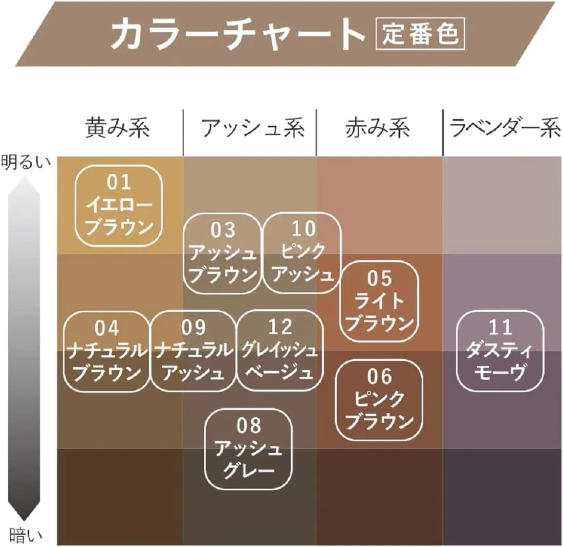KISS ME Heavy Rotation Coloring Eyebrow 8g - 03 Ash Brown