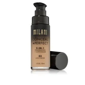 MILANI Conceal   Perfect 2-in-1 Foundation   Concealer - Light Beige #03