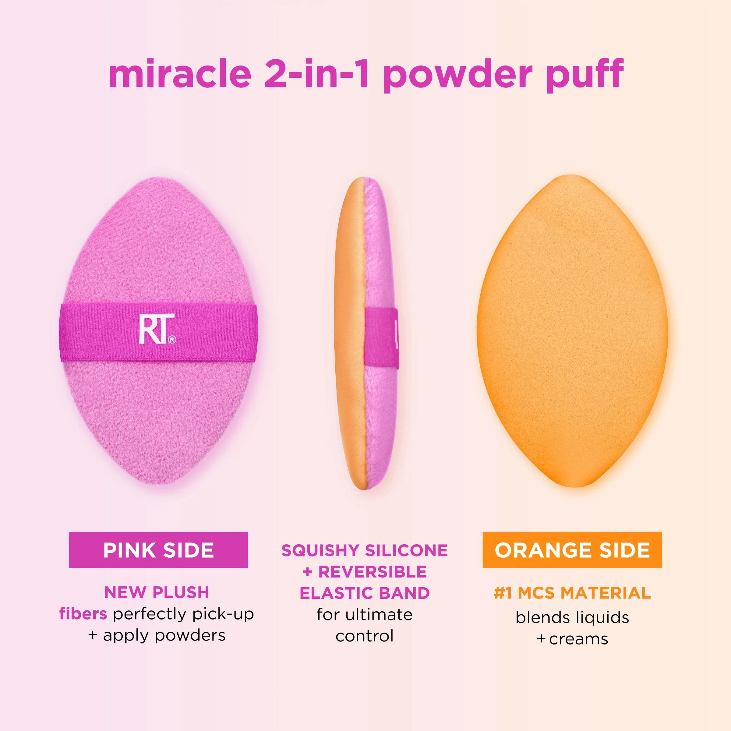 Miracle 2-In-1 Powder Puff
