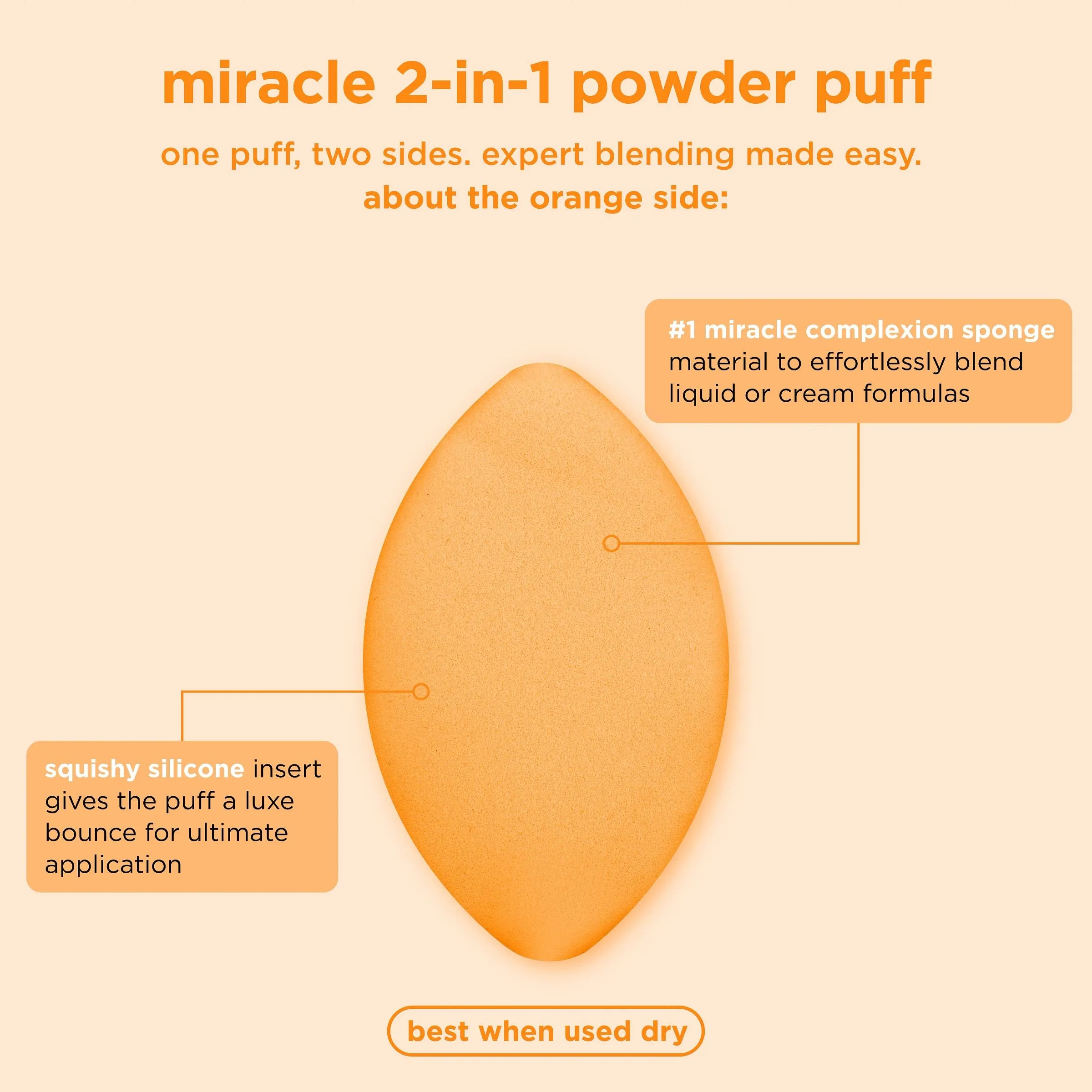 Miracle 2-In-1 Powder Puff