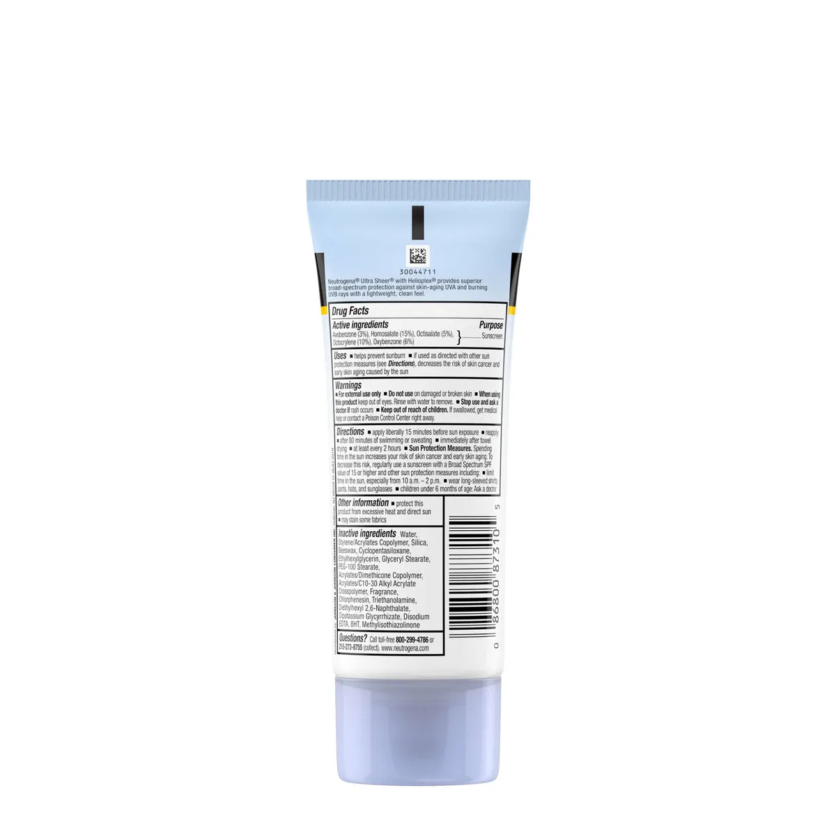Neutrogena Ultra Sheer Dry-Touch Sunscreen Broad Spectrum SPF 100 