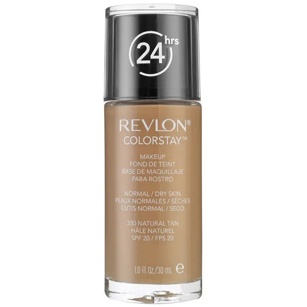 REVLON - ColorStay Makeup for Normal/Dry Skin 330 Natural Tan - 1 fl. oz. (30 ml)