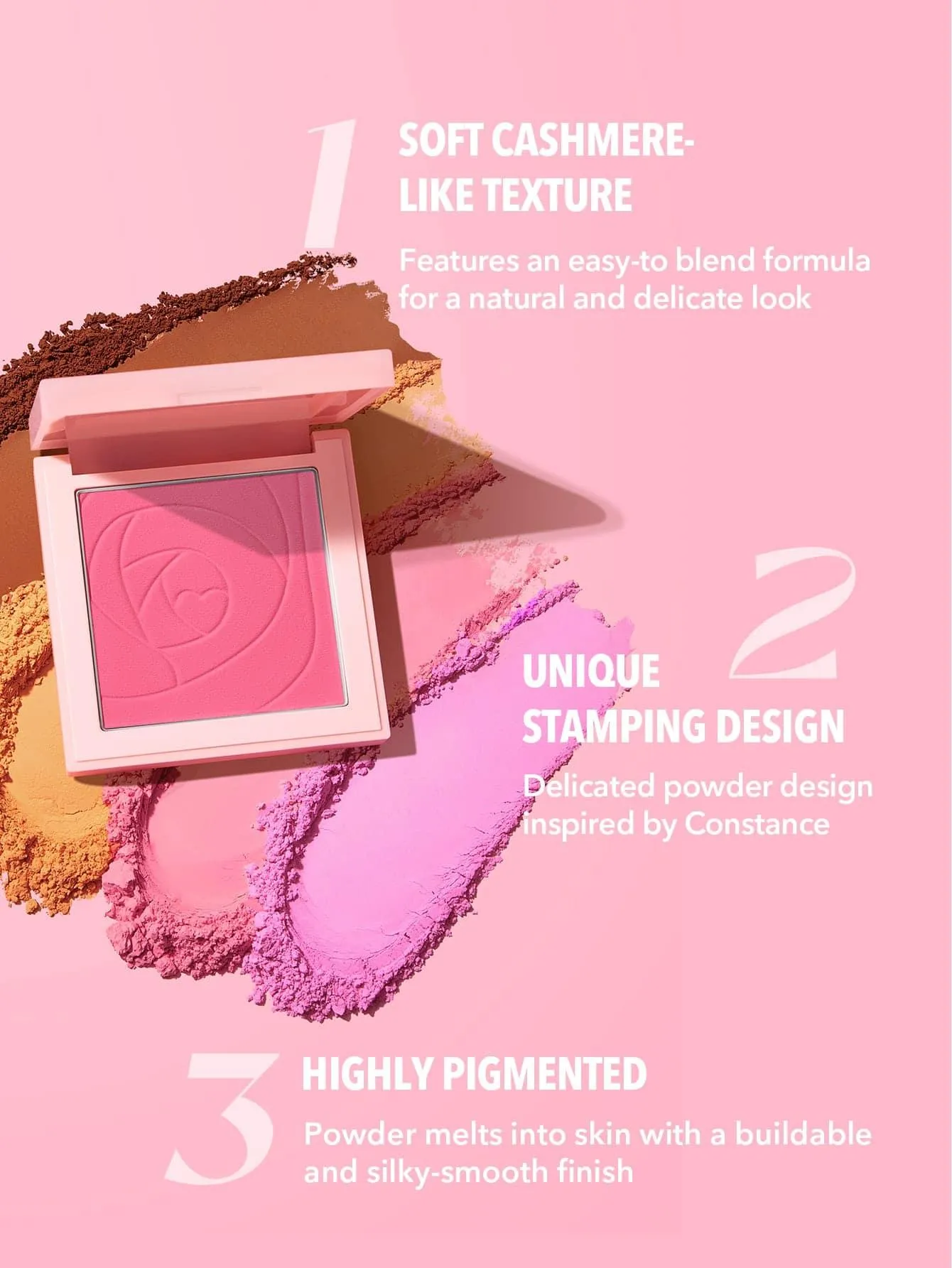 Sheglam - LOVE DIVE TENDER HEART POWDER BLUSH - DONT PINK TWICE