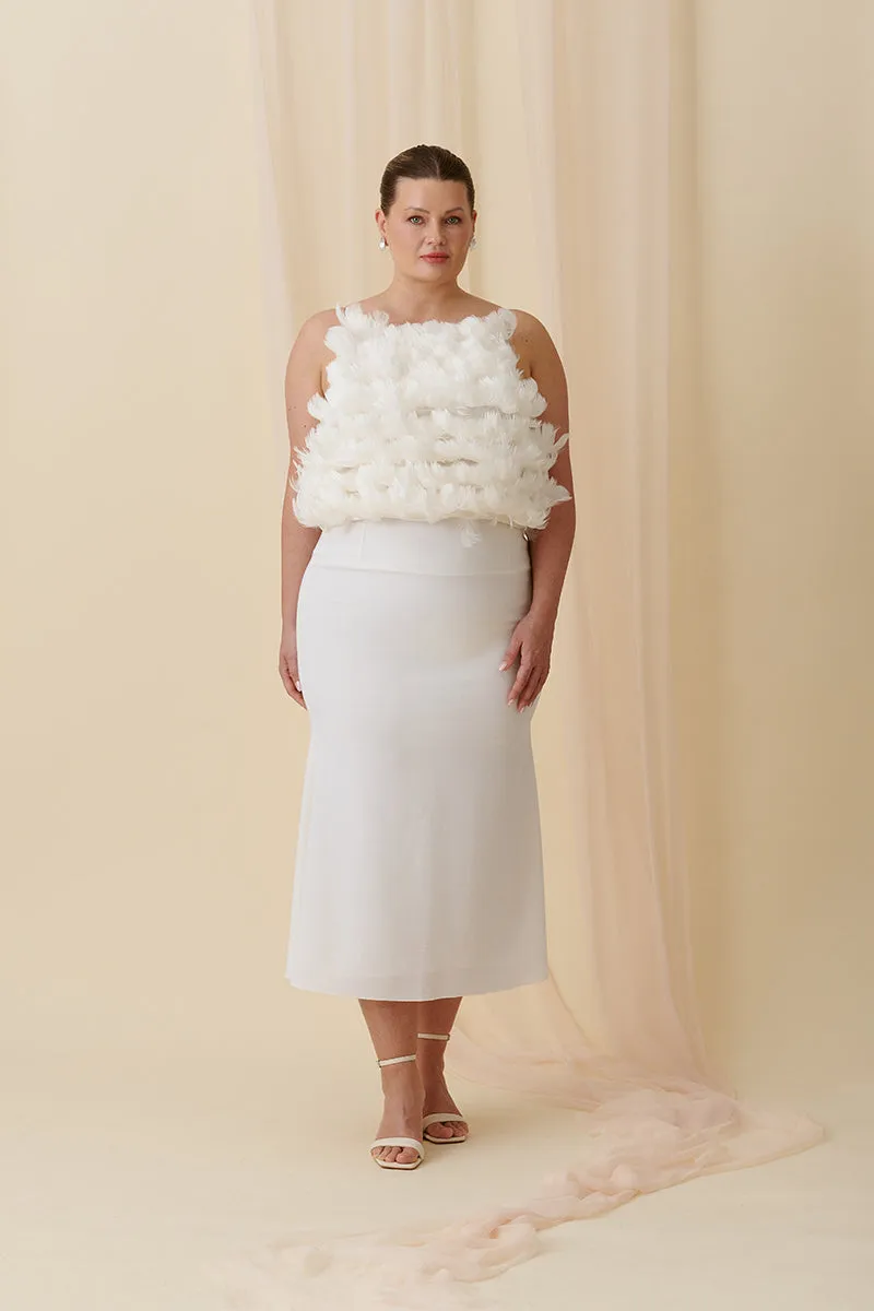 Swan Queen Feather Top