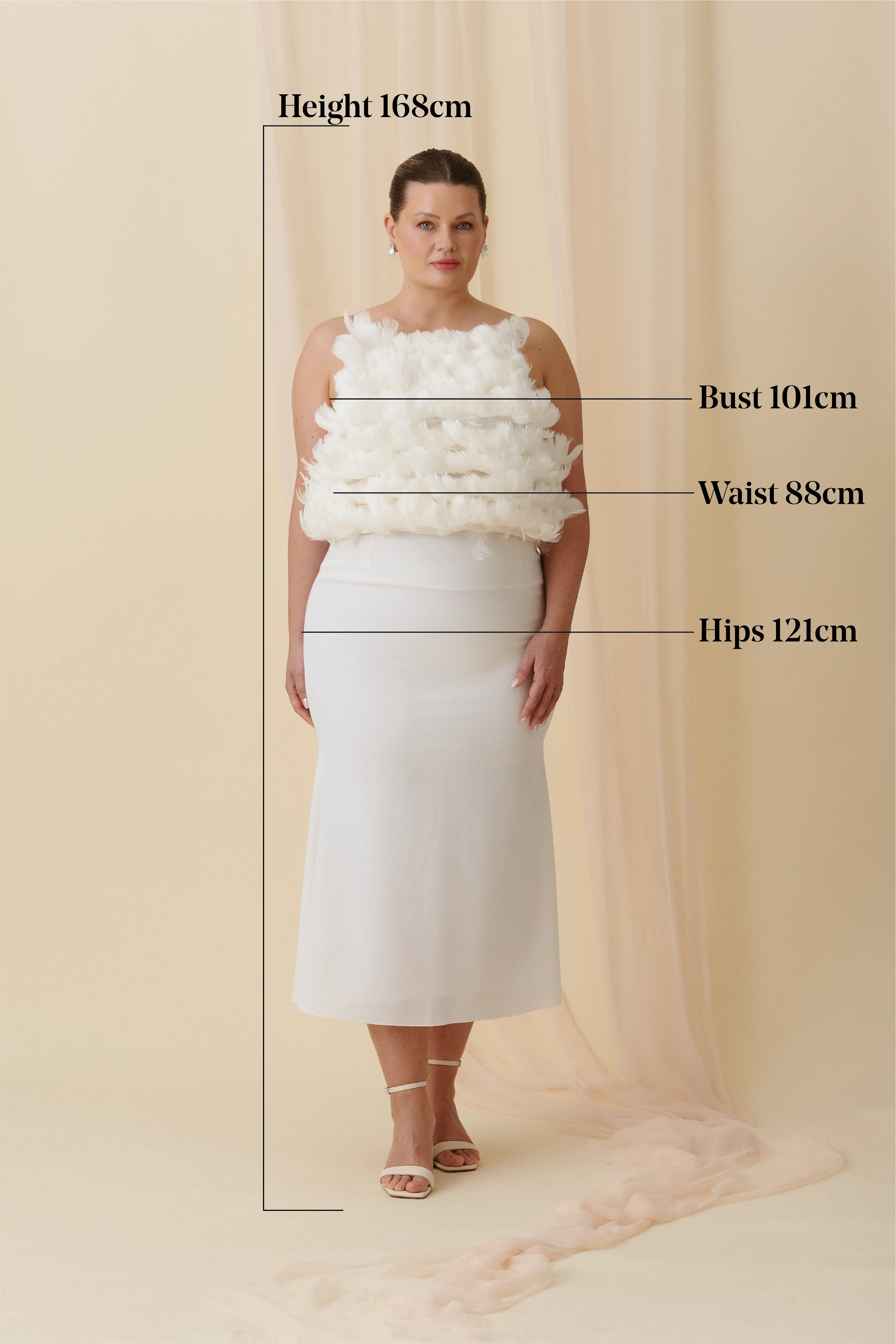 Swan Queen Feather Top
