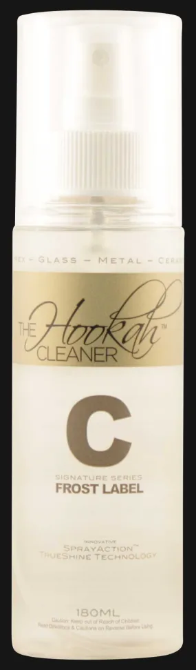 The Hookah Cleaner - Spray Frost Label C Pipe Cleaner 180 ML.