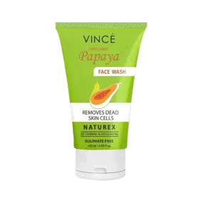 Vince Face Wash Exfoliating Papaya 120ml