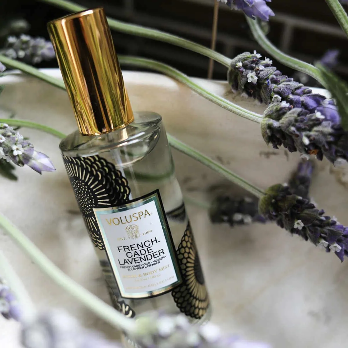 Voluspa French Cade Lavender Room and Body Spray 100ml